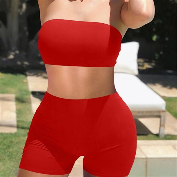 2020 streetwear clothing women mini bar sleeveless crop shorts pure color two piece set women tube party bodycon shorts 2bge, Gray
2020 streetwear clothing women mini bar sleeveless crop shorts pure color two piece set women tube party bodycon shorts 2bge, Gray