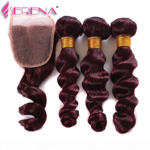 burgundy ombre peruvian hair with closure 99j peruvian loose wave with closure wine red human hair 3 bundles with closure, Black;brown
burgundy ombre peruvian hair with closure 99j peruvian loose wave with closure wine red human hair 3 bundles with closure, Black;brown