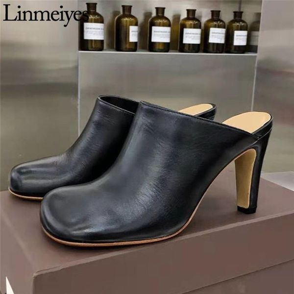slippers high heels women designer brand shoes woman genuine leather slip-on party ladies black white mules
slippers high heels women designer brand shoes woman genuine leather slip-on party ladies black white mules