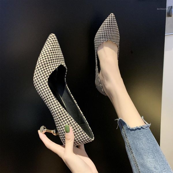 dress shoes fashion the women pumps classic high heels sharp head paltform wedding grid pattern w32-551, Black 
dress shoes fashion the women pumps classic high heels sharp head paltform wedding grid pattern w32-551, Black