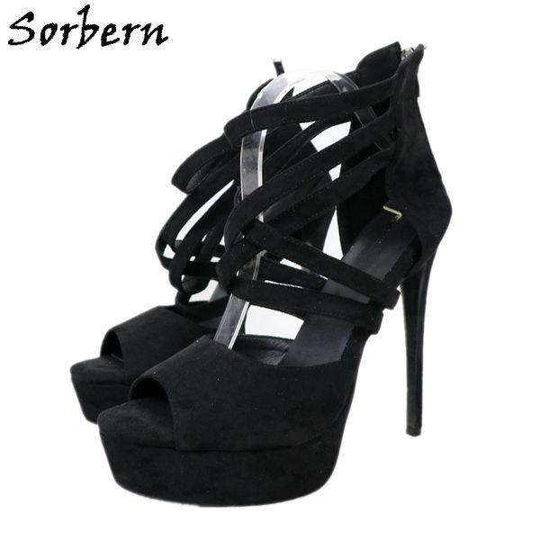 sorbern purple platform sandals high heel summer shoes cross strap open toe stilettos custom designer luxury sandal shoes, Black
sorbern purple platform sandals high heel summer shoes cross strap open toe stilettos custom designer luxury sandal shoes, Black