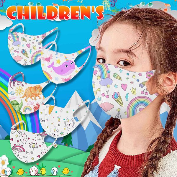 newwashable 5pcs reuseable for kids ice rainbow silk cloth face mask designer children mondkapje salvaorejas mascarillas
newwashable 5pcs reuseable for kids ice rainbow silk cloth face mask designer children mondkapje salvaorejas mascarillas