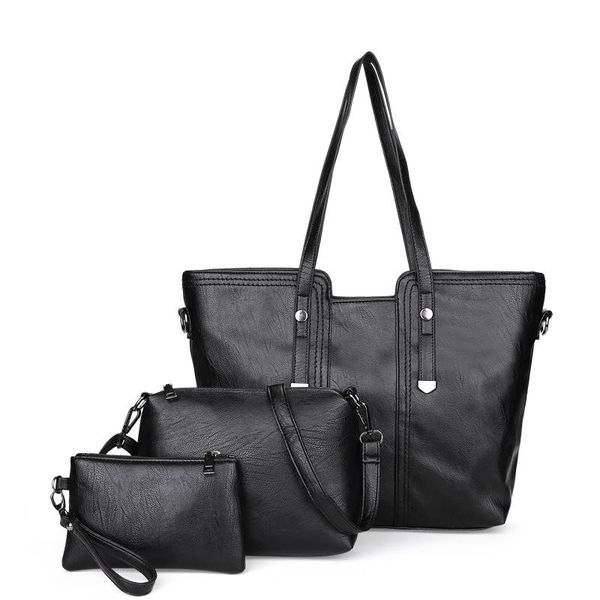 office lady soft pu leather shoulder bag 3pcs set women vintage champagne crossbody casual mom's shopping big messenger bags
office lady soft pu leather shoulder bag 3pcs set women vintage champagne crossbody casual mom's shopping big messenger bags