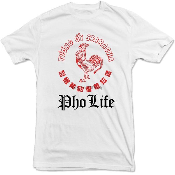 pho life sriracha t-shirt mens sport hooded sweatshirt hoodie