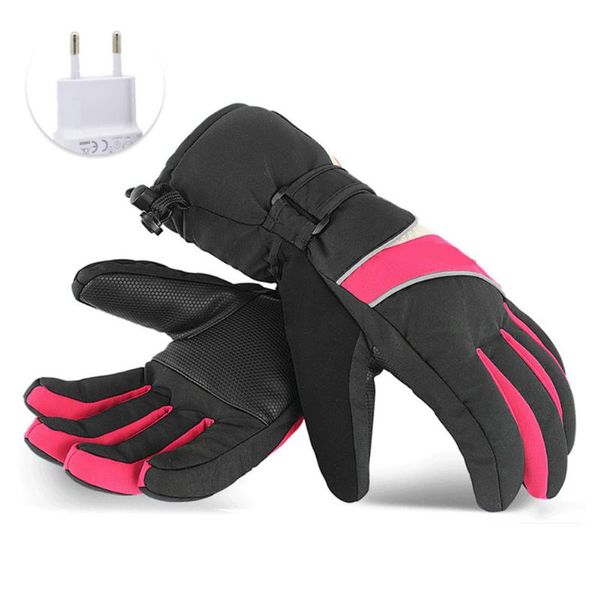 1 pair outdoor protective sports winter thicken accessories snow electric heated anti slip warm usb rechargeable skiing gloves
1 pair outdoor protective sports winter thicken accessories snow electric heated anti slip warm usb rechargeable skiing gloves