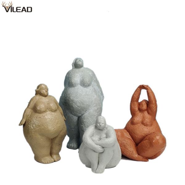 vilead resin abstract fat lady figurines nordic creative woman ornament vintage home decoration room table craft gifts 1007
vilead resin abstract fat lady figurines nordic creative woman ornament vintage home decoration room table craft gifts 1007