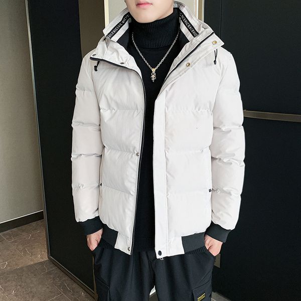 padded thickened korean tooling short down cotton men's fashion brand cool winter jacket, Black
padded thickened korean tooling short down cotton men's fashion brand cool winter jacket, Black