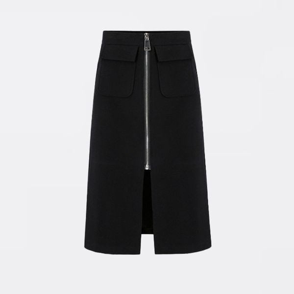 large women's clothing autumn and winter 2020 new style fat sister 200kg plus big thin zipper skirt, Black;gray
large women's clothing autumn and winter 2020 new style fat sister 200kg plus big thin zipper skirt, Black;gray