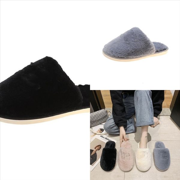 znjss fashion women furry slippers ladies winter cute plush bow cotton pad slipper plush hair fluffy sandals women's fur slippers, Black
znjss fashion women furry slippers ladies winter cute plush bow cotton pad slipper plush hair fluffy sandals women's fur slippers, Black