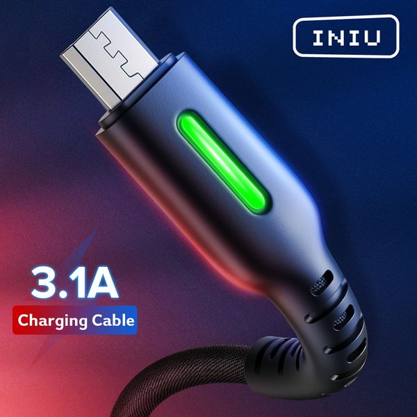 iniu 3.1a micro cable led android мобильный телефон зарядное устройство type-c быстрая зарядка microusb usb шнур c данные для xiaomi редми п
iniu 3.1a micro cable led android мобильный телефон зарядное устройство type-c быстрая зарядка microusb usb шнур c данные для xiaomi редми п