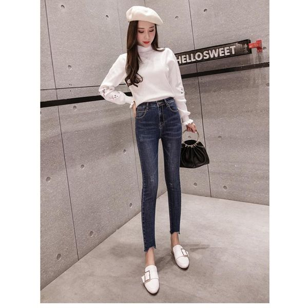 women's jeans fashion women solid push up blue denim jean full hip skinny high waist stretch for female pencil pants 000778
women's jeans fashion women solid push up blue denim jean full hip skinny high waist stretch for female pencil pants 000778