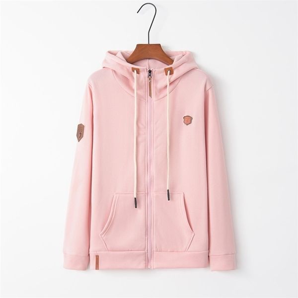 jxmyy harajuku women hoodies fashion autumn winter long sleeve pink female zipper sweatshirt plus size cotton girl coat s-5xl 201127, Black
jxmyy harajuku women hoodies fashion autumn winter long sleeve pink female zipper sweatshirt plus size cotton girl coat s-5xl 201127, Black
