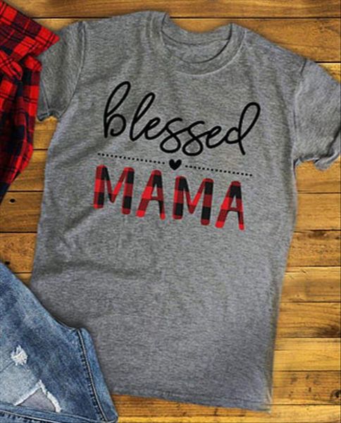 2020 fashion t shirt women blessed mama letter print clothes summer short sleeve t shirt female casual loose tee lady basic, White
2020 fashion t shirt women blessed mama letter print clothes summer short sleeve t shirt female casual loose tee lady basic, White