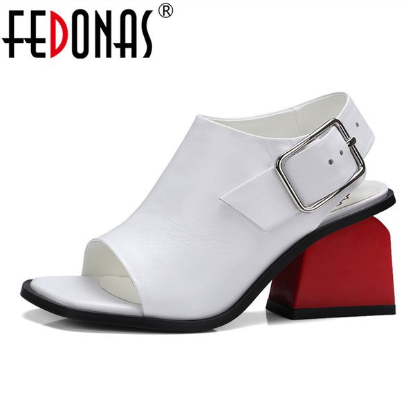 fedonas women pumps spring autumn summer genuine leather shoes woman high heels platform peep toe sandals female wedding shoes 0928, Black
fedonas women pumps spring autumn summer genuine leather shoes woman high heels platform peep toe sandals female wedding shoes 0928, Black