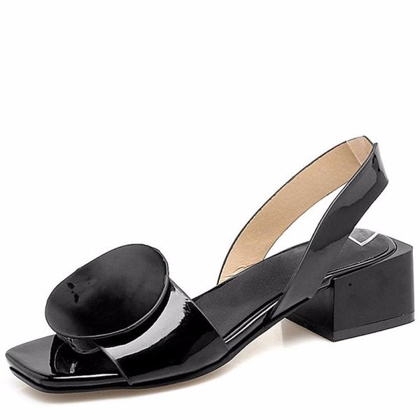 sandals 2021 female europe and the united states spring summer round decorative large size 40-43 heel shoes font, Black
sandals 2021 female europe and the united states spring summer round decorative large size 40-43 heel shoes font, Black