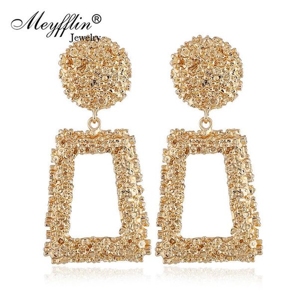 dangle & chandelier meyfflin big geometric drop earrings for women punk alloy statement earring female fashion gold color brincos jewelry br, Silver
dangle & chandelier meyfflin big geometric drop earrings for women punk alloy statement earring female fashion gold color brincos jewelry br, Silver