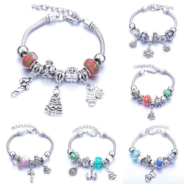 2021 multicolor charm diy beaded snake bone chain adjustable snowflake pendant for ladies christmas gift pandora-style, Golden;silver
2021 multicolor charm diy beaded snake bone chain adjustable snowflake pendant for ladies christmas gift pandora-style, Golden;silver