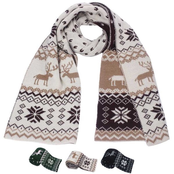 christmas snowflake scarf neck warmer thick winter shawls and scarves xmas gifts ladies, Blue;gray
christmas snowflake scarf neck warmer thick winter shawls and scarves xmas gifts ladies, Blue;gray