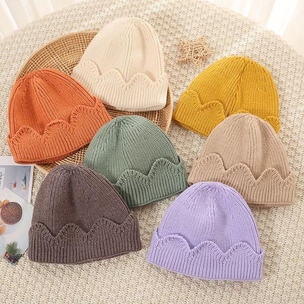 cute crown baby hat warm knitted kids girl boy autumn winter hat solid color children toddler infant beanie cap bonnet, Yellow
cute crown baby hat warm knitted kids girl boy autumn winter hat solid color children toddler infant beanie cap bonnet, Yellow