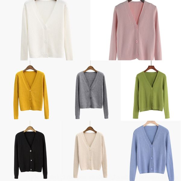 korean version of loose short coat and versatile v-neck knitted cardigan autumn sweater with temperament long sleeve high waist short coat f, White;black
korean version of loose short coat and versatile v-neck knitted cardigan autumn sweater with temperament long sleeve high waist short coat f, White;black