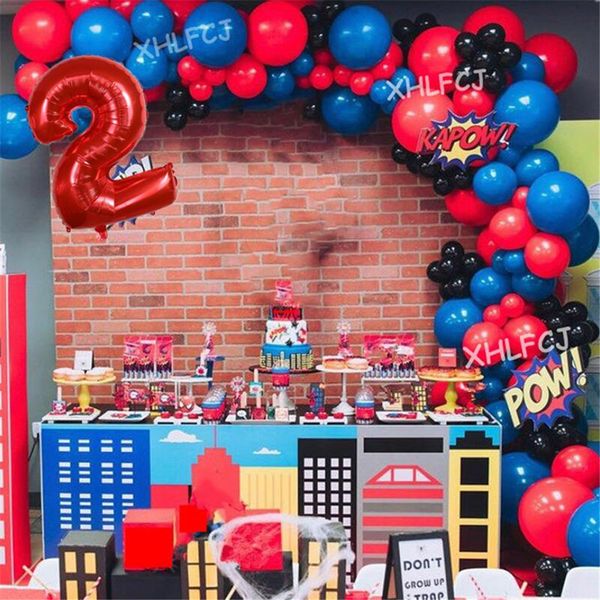 153pcs red blue black latex arch kit garland balloon number balloons baby boy birthday theme party decorations kids gift ballons 1027
153pcs red blue black latex arch kit garland balloon number balloons baby boy birthday theme party decorations kids gift ballons 1027