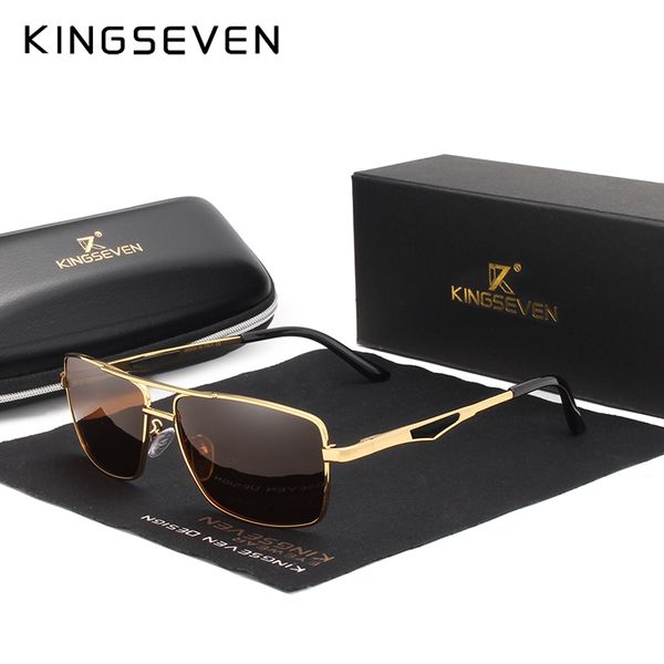 kingseven brand design polarized sunglasses shades male vintage sun glasses for men spuare mirror summer uv400 oculos, White;black
kingseven brand design polarized sunglasses shades male vintage sun glasses for men spuare mirror summer uv400 oculos, White;black