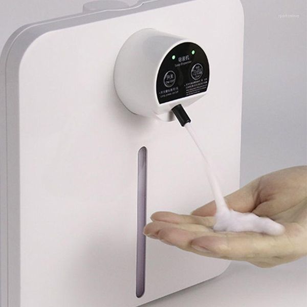 liquid soap dispenser wall-mounted automatic induction hand sanitizer box sensor 1300ml 20211
liquid soap dispenser wall-mounted automatic induction hand sanitizer box sensor 1300ml 20211