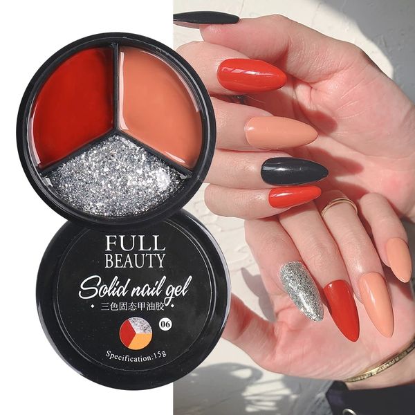 3colors gel nail polish set semi-permanent varnishes cream texture solid nail art lacquer soak off painting gels manicure, Red;pink
3colors gel nail polish set semi-permanent varnishes cream texture solid nail art lacquer soak off painting gels manicure, Red;pink