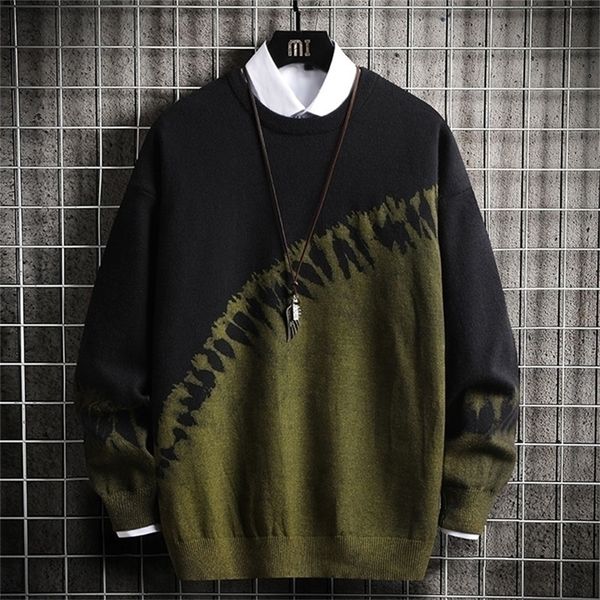 men's sweaters high street fashion autumn winter pullovers knitted sweaters men clothing o-neck long sleeve shirt casual 201201, White;black
men's sweaters high street fashion autumn winter pullovers knitted sweaters men clothing o-neck long sleeve shirt casual 201201, White;black