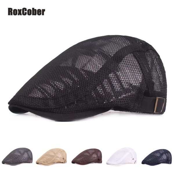 sboy hats roxcober summer men women gatsby hat casual berets ivy flat cap cabbie breathable boina mesh caps adjustable, Blue;gray
sboy hats roxcober summer men women gatsby hat casual berets ivy flat cap cabbie breathable boina mesh caps adjustable, Blue;gray