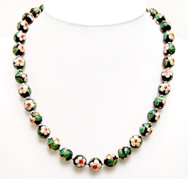 chokers qingmos black 12mm cloisonne necklace for women with round & white flower 20" fine jewelry-6454, Golden;silver
chokers qingmos black 12mm cloisonne necklace for women with round & white flower 20" fine jewelry-6454, Golden;silver
