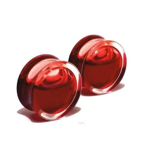 swanjo 1pair red liquid blood ear gauges acrylic ear plug earrings gauges body piercing jewelry piercing mix jllfix yummy_shop, Silver
swanjo 1pair red liquid blood ear gauges acrylic ear plug earrings gauges body piercing jewelry piercing mix jllfix yummy_shop, Silver