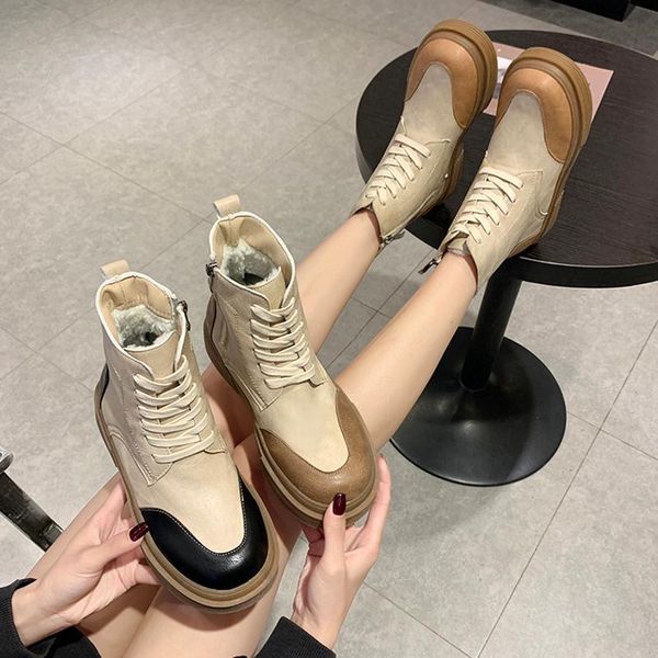 flat heel women's boots autumn winter footwear round toe boots-women female shoes zipper plush 2021 rubber med rock ladies leath, Black
flat heel women's boots autumn winter footwear round toe boots-women female shoes zipper plush 2021 rubber med rock ladies leath, Black