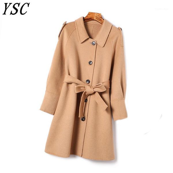 handmade 2020 new design double face fabric wool coat doll collar loose thickening coat sleeve belt decoration 21, Black
handmade 2020 new design double face fabric wool coat doll collar loose thickening coat sleeve belt decoration 21, Black