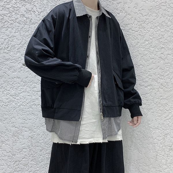 men's jackets 2021 spring and new fall two pieces jacket seam young coat size m-5xl f35e, Black;brown
men's jackets 2021 spring and new fall two pieces jacket seam young coat size m-5xl f35e, Black;brown