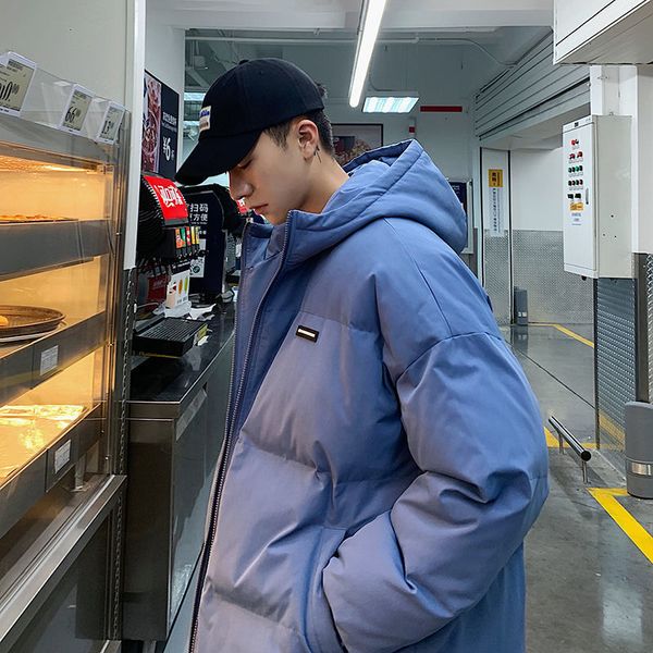 2021 new men's casual oversized parkas winter new hooded warm woman coats thicken zipper korean streetwear clothing vejm, Black
2021 new men's casual oversized parkas winter new hooded warm woman coats thicken zipper korean streetwear clothing vejm, Black