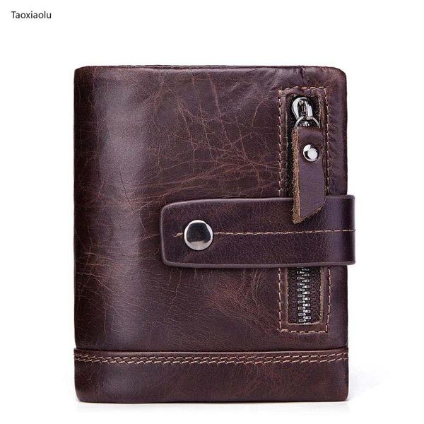 wallets men's short wallet genuine leather purse crazy horse zipper buckle multifunction, Red;black
wallets men's short wallet genuine leather purse crazy horse zipper buckle multifunction, Red;black