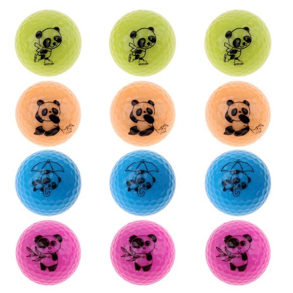 golf balls set of 16 professional double layer practice ball flexible synthetic rubber distance with cute panda printed
golf balls set of 16 professional double layer practice ball flexible synthetic rubber distance with cute panda printed