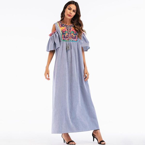 ethnic clothing casual ethinc embroidery abaya full dress skirt muslim long robe gowns kimono ramadan middle east arab islamic prayer clothi, Red
ethnic clothing casual ethinc embroidery abaya full dress skirt muslim long robe gowns kimono ramadan middle east arab islamic prayer clothi, Red