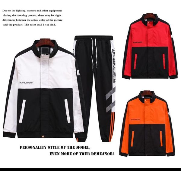 men's tracksuits sportswear tethered sports pants and zipper fashion casual home a049, Gray
men's tracksuits sportswear tethered sports pants and zipper fashion casual home a049, Gray