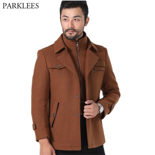 thicken wool coat men 2020 brand double collar solid color woolen pea coats comfortable overcoat manteau homme 4xl, Black
thicken wool coat men 2020 brand double collar solid color woolen pea coats comfortable overcoat manteau homme 4xl, Black