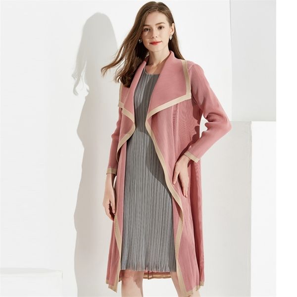tianpei autumn western temperament women plus size long lapel windbreaker miyake pleated womens trench coats 5140 201031, Tan;black
tianpei autumn western temperament women plus size long lapel windbreaker miyake pleated womens trench coats 5140 201031, Tan;black