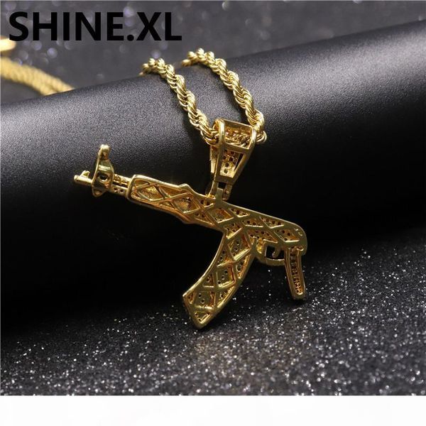 mens necklace iced out ak-47 revolving pistol submachine gun hip hop gold silver crystal pendant necklace
mens necklace iced out ak-47 revolving pistol submachine gun hip hop gold silver crystal pendant necklace