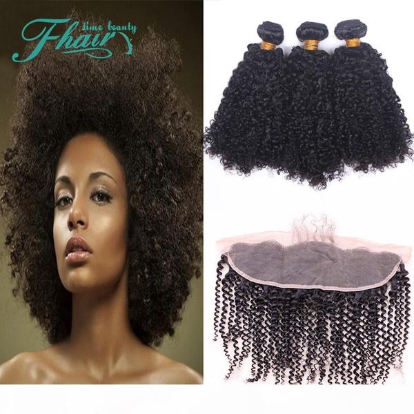 grade 9a indian hair kinky curly frontal with bundles natural color 13x4 lace frontal closure with hair weave 4pcs lot, Black
grade 9a indian hair kinky curly frontal with bundles natural color 13x4 lace frontal closure with hair weave 4pcs lot, Black
