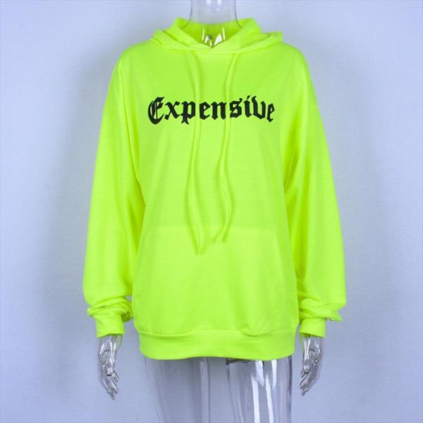 2020 autumn warm casual women hoodies neon green loose hooded hoodies letter print pockets long pullovers lady streetwear gv645, Black
2020 autumn warm casual women hoodies neon green loose hooded hoodies letter print pockets long pullovers lady streetwear gv645, Black