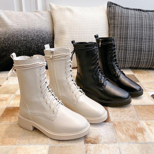 boots women motorcycle 2021 autumn winter warm thicken leather black solid color fashion high quality
boots women motorcycle 2021 autumn winter warm thicken leather black solid color fashion high quality