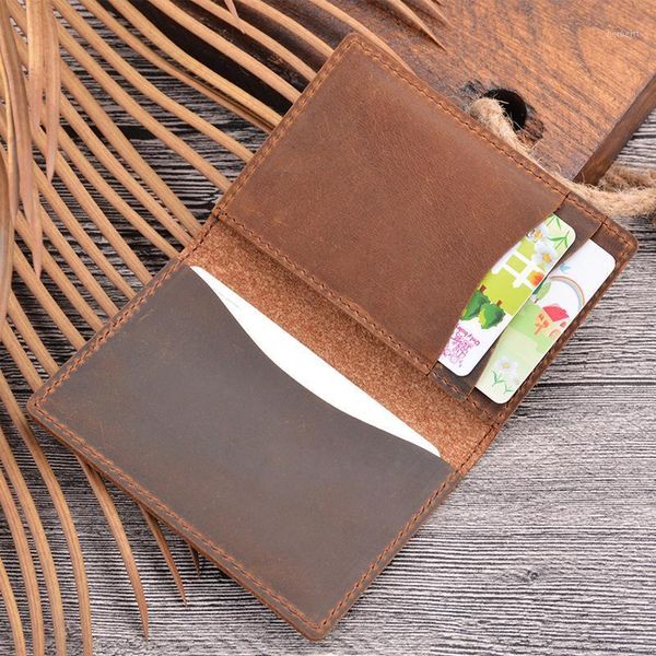 card holders vintage handmade men wallets crazy horse leather retro money purses short casual design holder case1, Brown;gray
card holders vintage handmade men wallets crazy horse leather retro money purses short casual design holder case1, Brown;gray