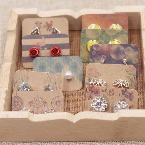 gift wrap arrival style 3.5*2.5cm white&kraft 300gsm paper jewelry display&packaging card stud earring display multi-design100pcs1
gift wrap arrival style 3.5*2.5cm white&kraft 300gsm paper jewelry display&packaging card stud earring display multi-design100pcs1