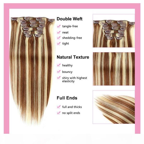 brazilian virgin hair #6 613 straight clip-in hair extensions 14-24inch 6 blonde piano color clip on hair products, Black;brown
brazilian virgin hair #6 613 straight clip-in hair extensions 14-24inch 6 blonde piano color clip on hair products, Black;brown
