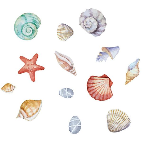 multicolor shell wall stickers home decoration wall decals pvc waterproof bathroom decor kids baby room cartoon murals
multicolor shell wall stickers home decoration wall decals pvc waterproof bathroom decor kids baby room cartoon murals